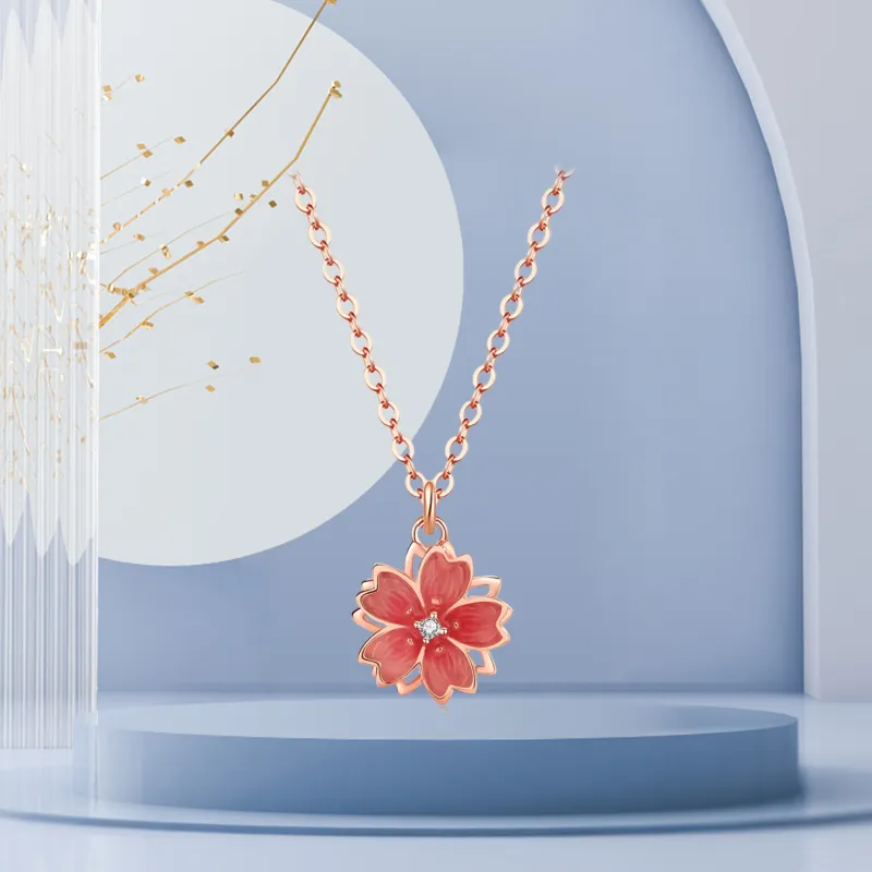 STQ S925 Silver Necklaces Women's-5