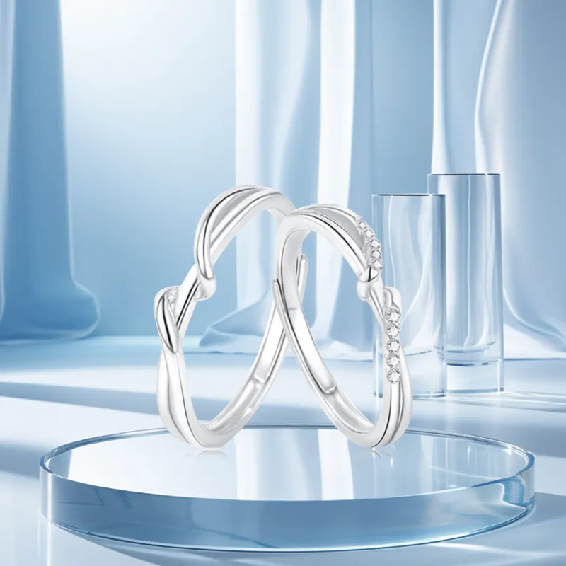 STQ S999 Fine Silver Rings Unisex-1