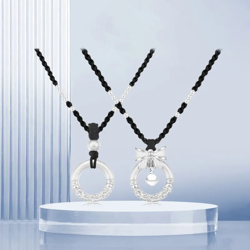 STQ S999 Fine Silver Necklaces Unisex-15