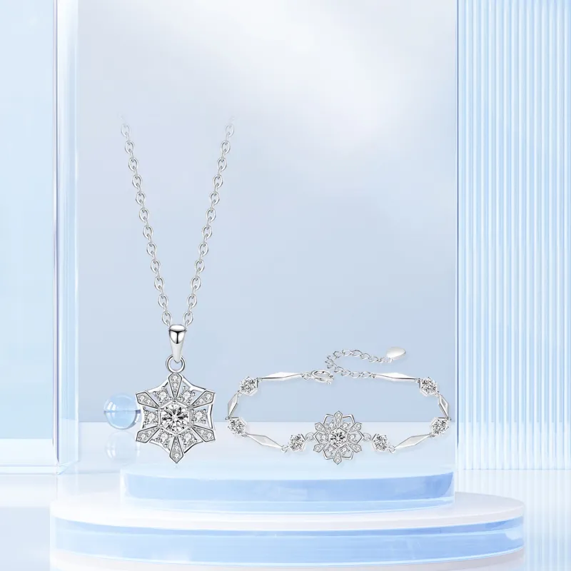 STQ S925 Silver Necklaces Women's Birthday And Anniversary Gift Box For Girlfriend-11