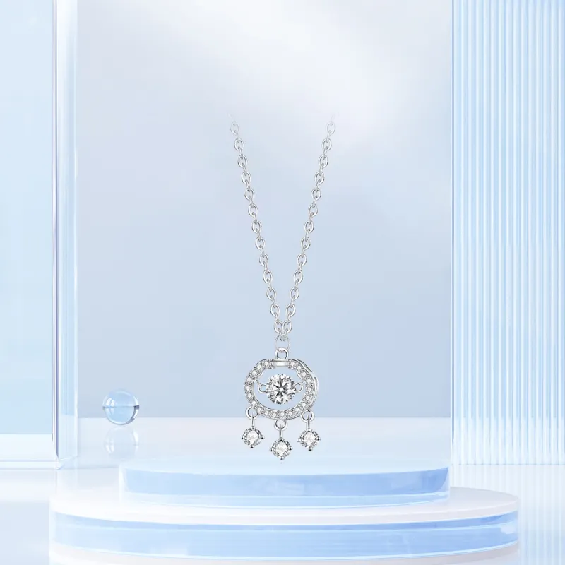 STQ S999 Fine Silver Necklaces Women's Anniversary Box Set-4