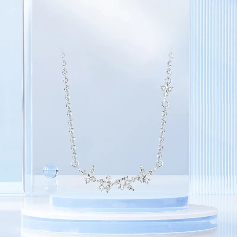 STQ S925 Silver Necklaces Women's Gift Box Set-4