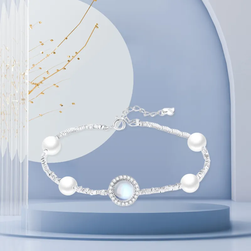 STQ S925 Silver Bracelets Women's-1