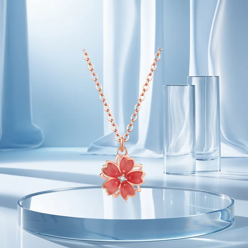 STQ S925 Silver Necklaces Women's-2