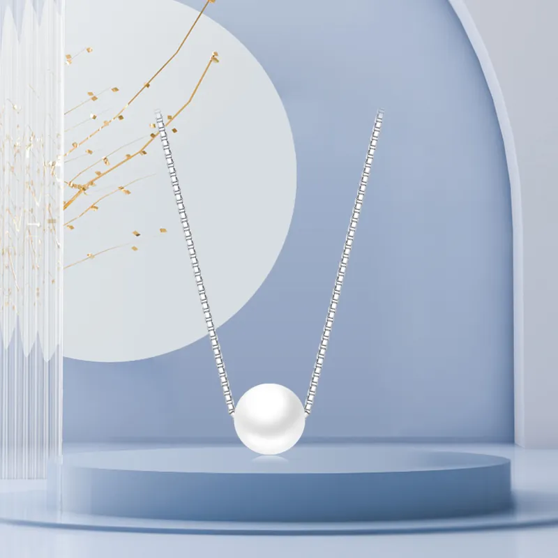 STQ S925 Silver Necklaces Women's-1