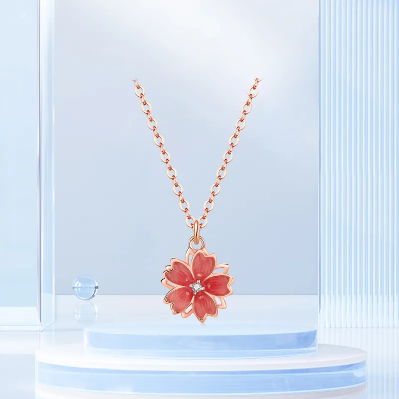 STQ S925 Silver Necklaces Women's-3