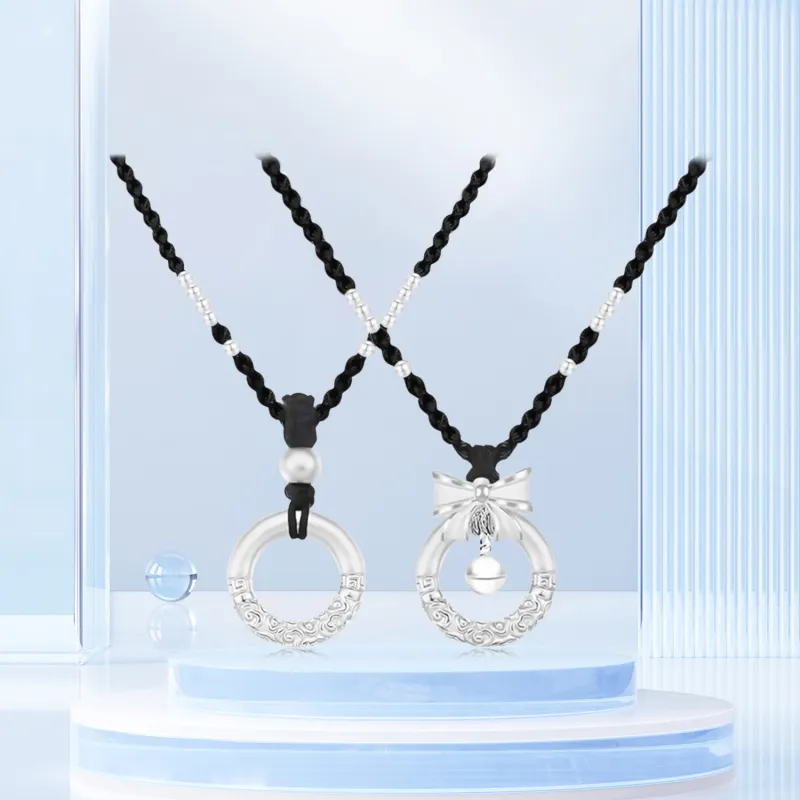 STQ S999 Fine Silver Necklaces Unisex-14