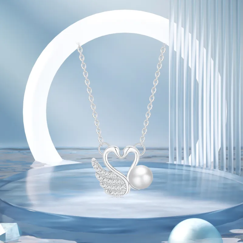 STQ S999 Fine Silver Necklaces Women's Confession Gift Box-4