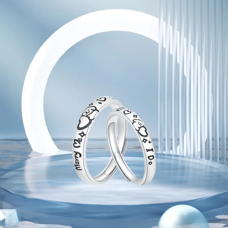 STQ S999 Fine Silver Rings Unisex-2