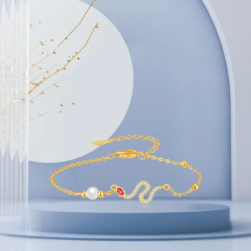STQ S925 Silver Bracelets Women's Exquisite Box-9