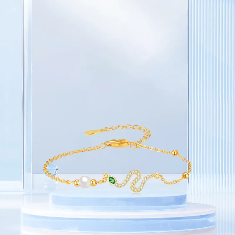 STQ S925 Silver Bracelets Women's Exquisite Box-15
