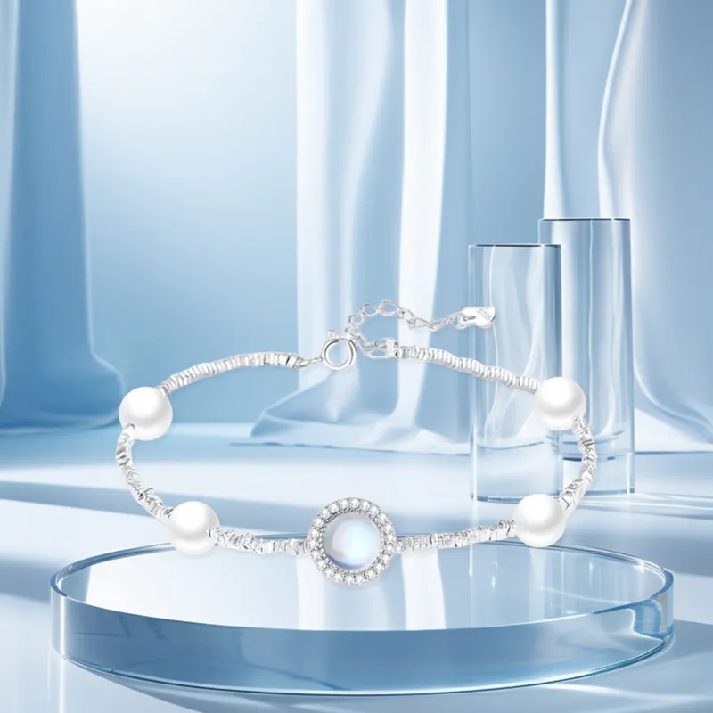 STQ S925 Silver Bracelets Women's-5
