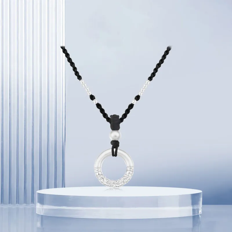 STQ S999 Fine Silver Necklaces Unisex-9