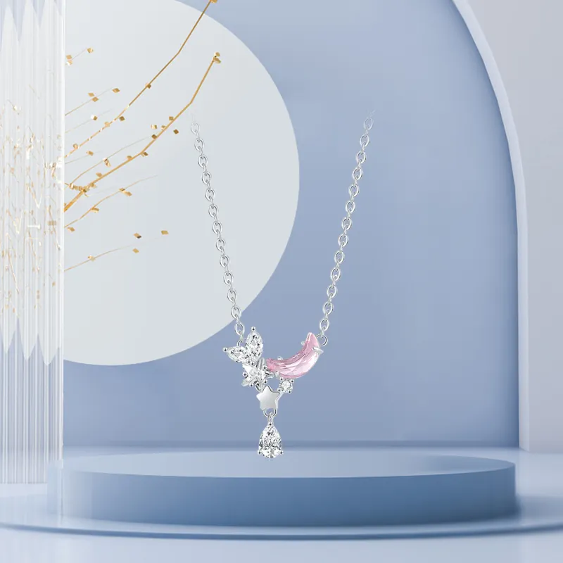 STQ S925 Silver Necklaces Women's Gift Box Set-1