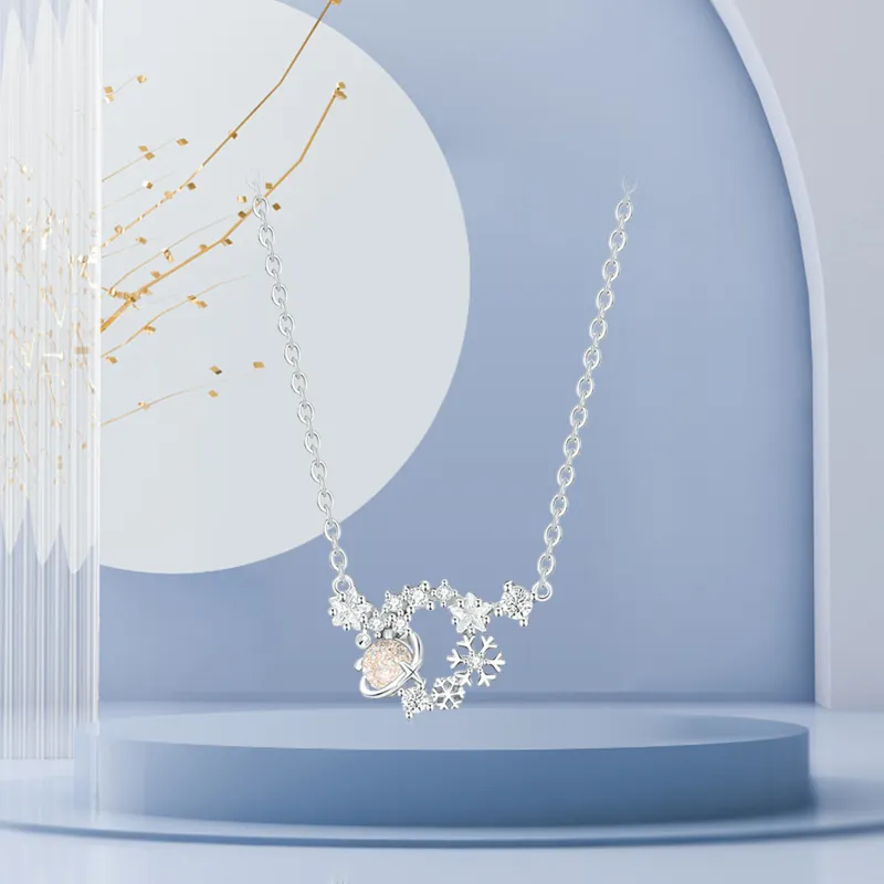 STQ S925 Silver Necklaces Women's Gift Box Set-1