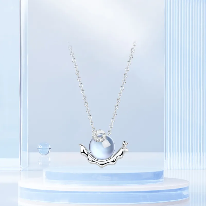 STQ S925 Silver Necklaces Women's-4