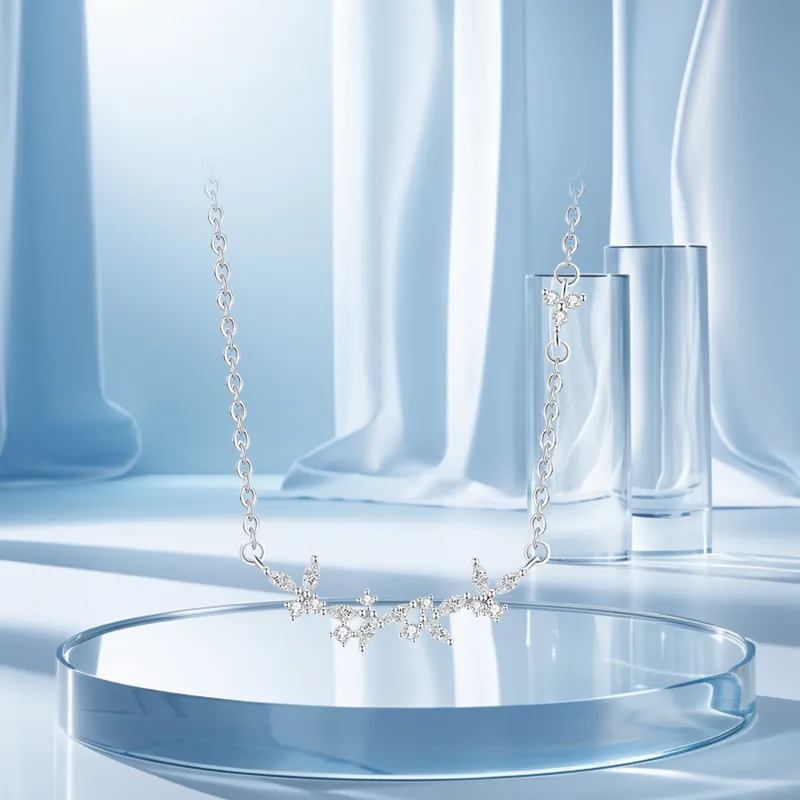 STQ S925 Silver Necklaces Women's Gift Box Set-5