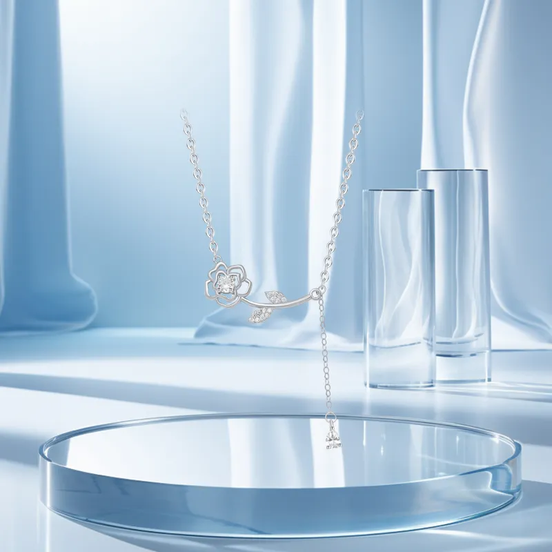 STQ S925 Silver Necklaces Women's Gift Box Set-5