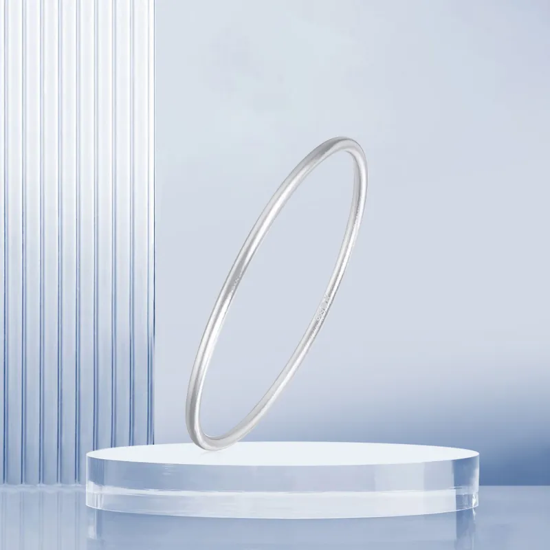 STQ 999 Fine Silver Bangles Women's-1