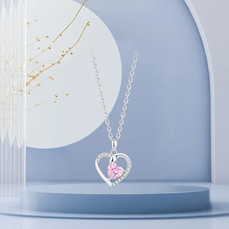 STQ S925 Silver Necklaces Women's-1