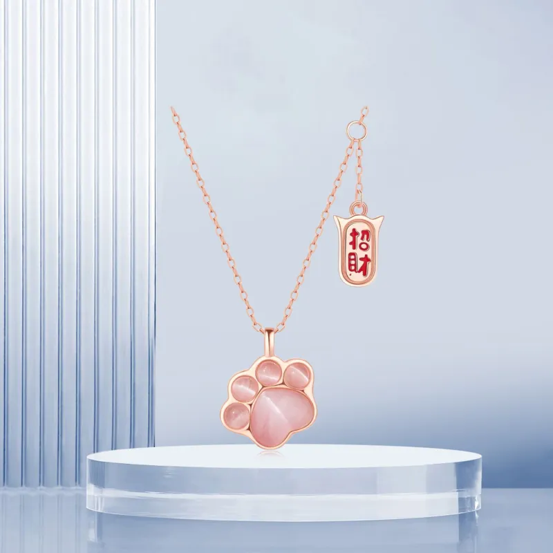 STQ 925 Sterling Silver Necklaces Women's-4