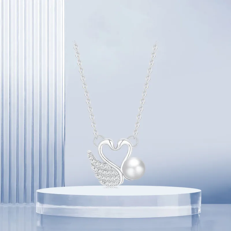 STQ S999 Fine Silver Necklaces Women's Confession Gift Box-3