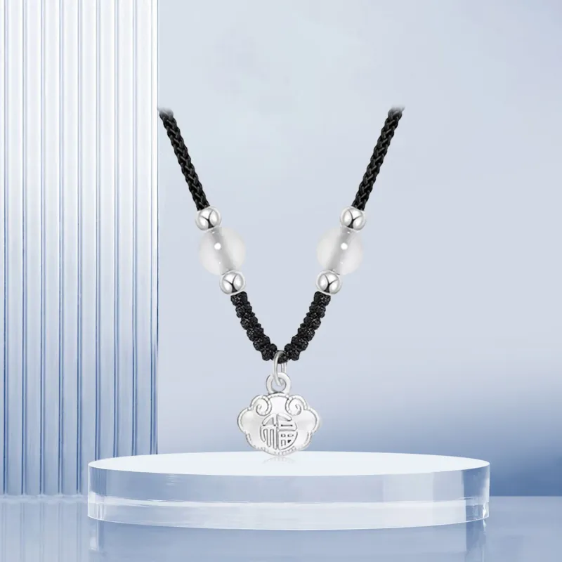 STQ S999 Fine Silver Necklaces Unisex-11