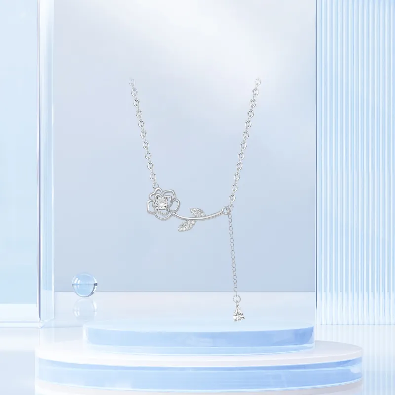 STQ S925 Silver Necklaces Women's Gift Box Set-4