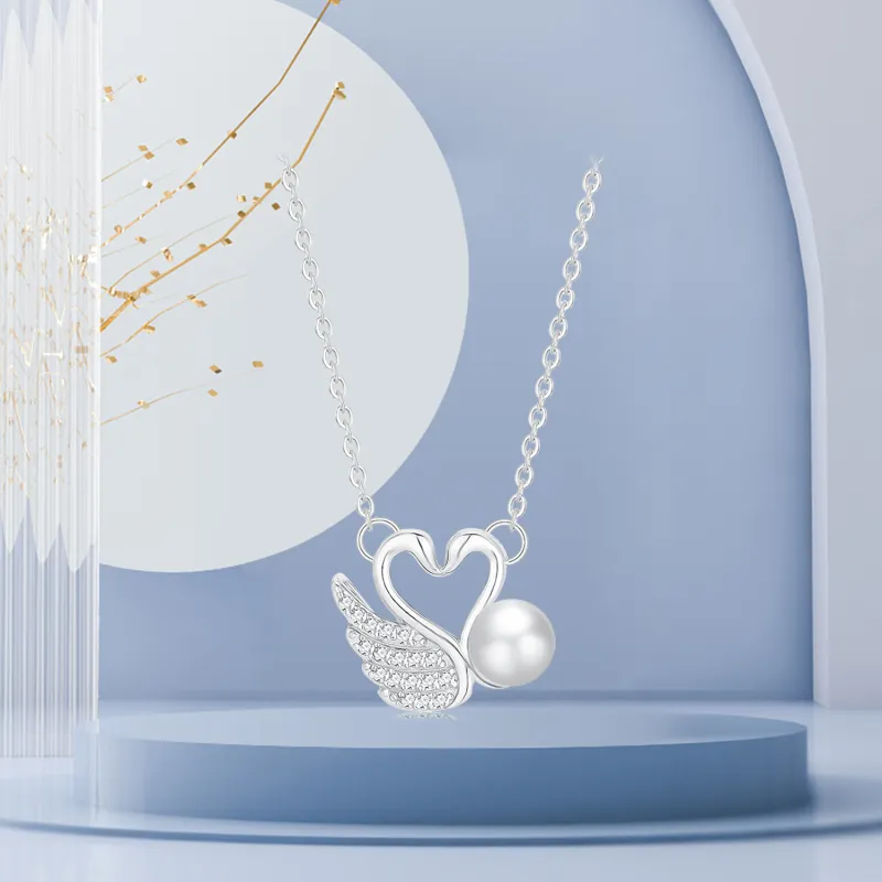 STQ S999 Fine Silver Necklaces Women's Confession Gift Box-5