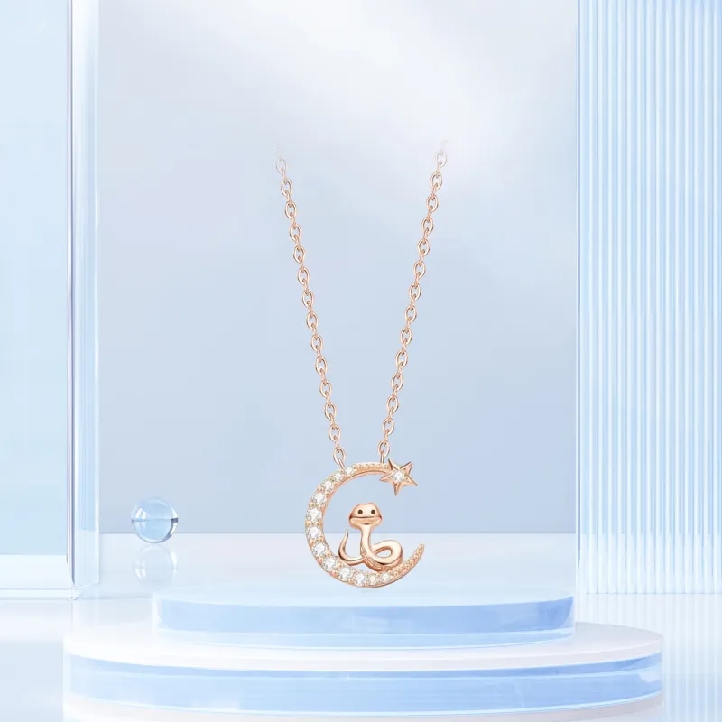 STQ S925 Silver Necklaces Women's-11