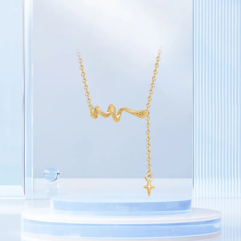 STQ S925 Silver Necklaces Women's-6