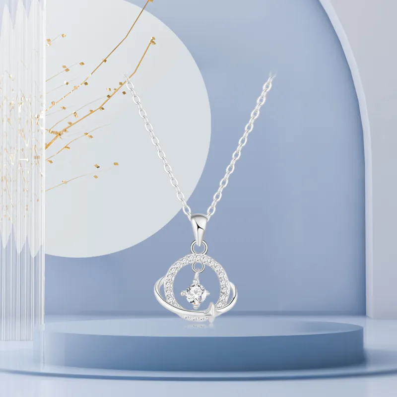 STQ S925 Silver Necklaces Women's Gift Box Set-1