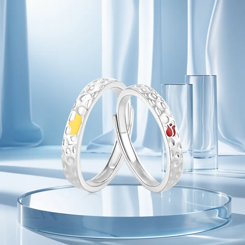 STQ S999 Fine Silver Rings Unisex-1