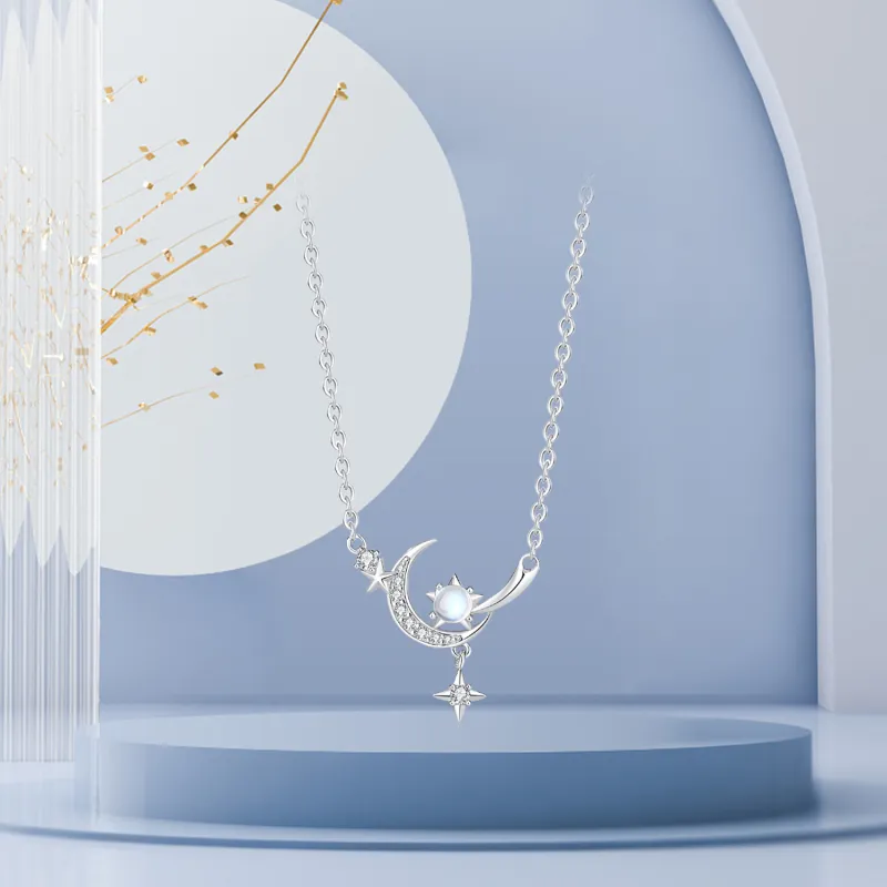 STQ S925 Silver Necklaces Women's Gift Box Set-1