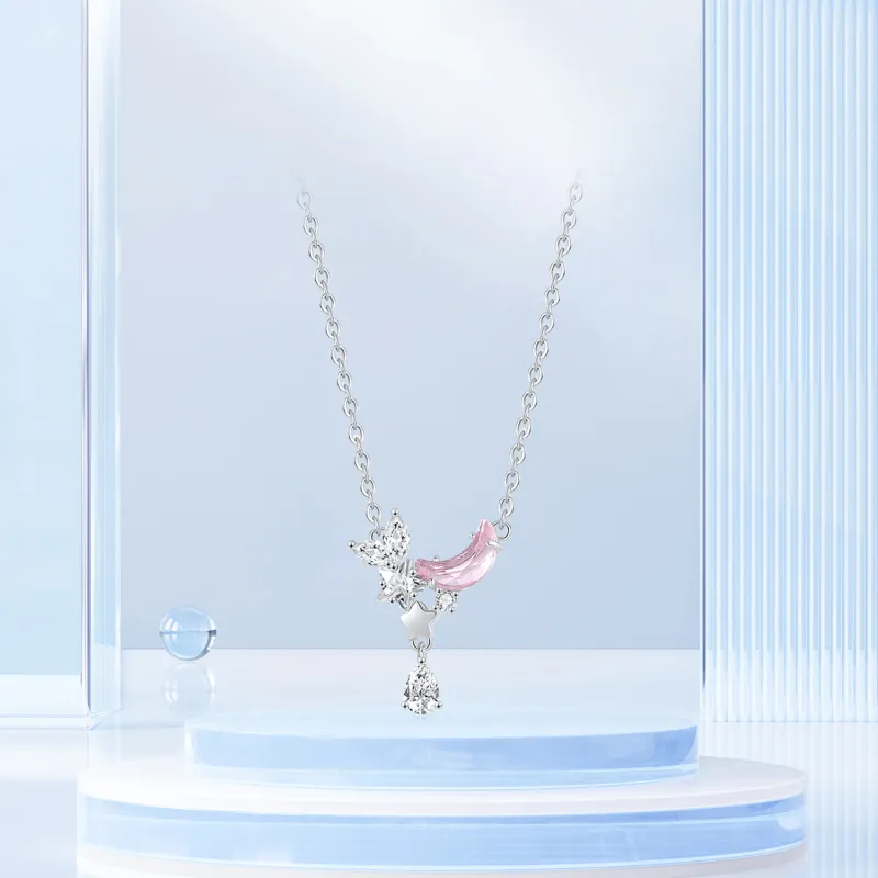 STQ S925 Silver Necklaces Women's Gift Box Set-4