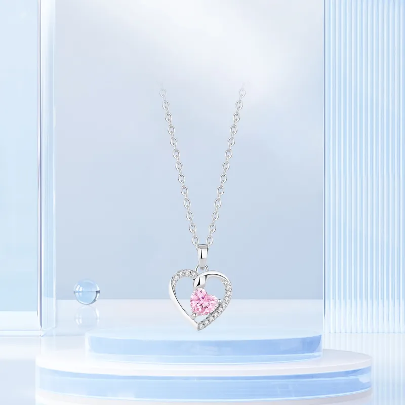 STQ S925 Silver Necklaces Women's-4