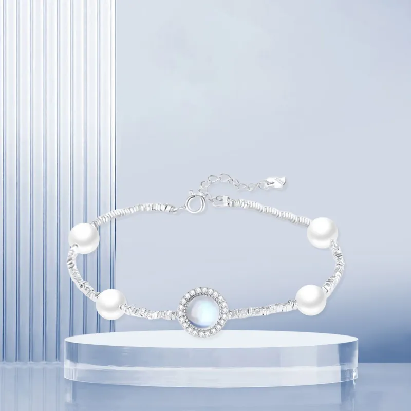 STQ S925 Silver Bracelets Women's-3