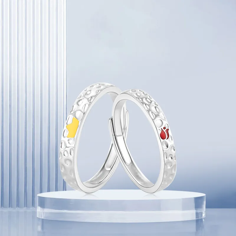 STQ S999 Fine Silver Rings Unisex-3