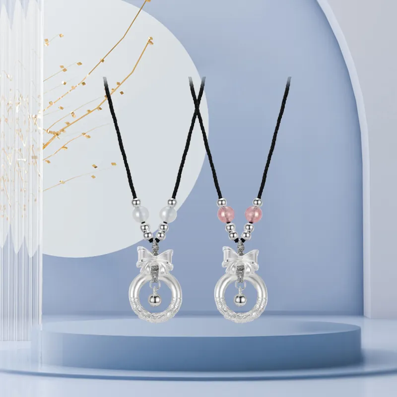 STQ S999 Fine Silver Necklaces Women's-9