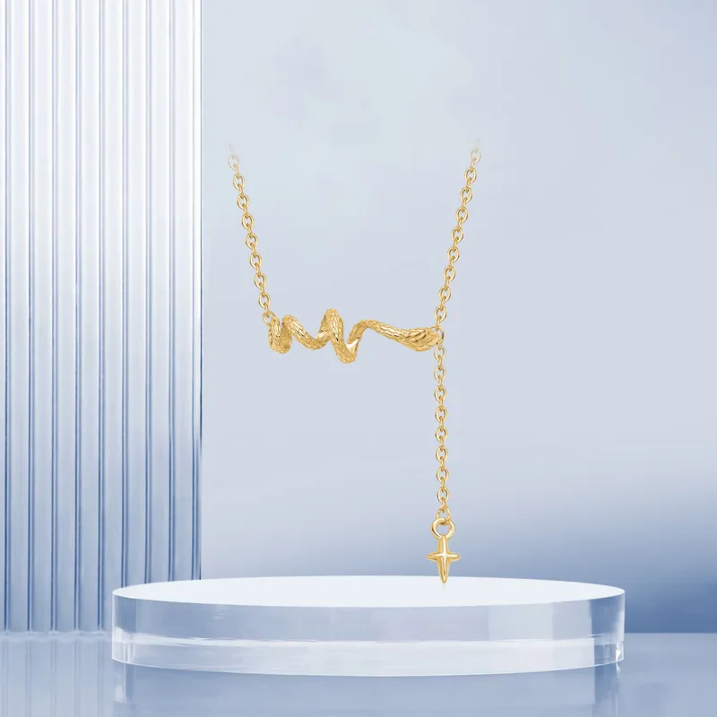 STQ S925 Silver Necklaces Women's-5