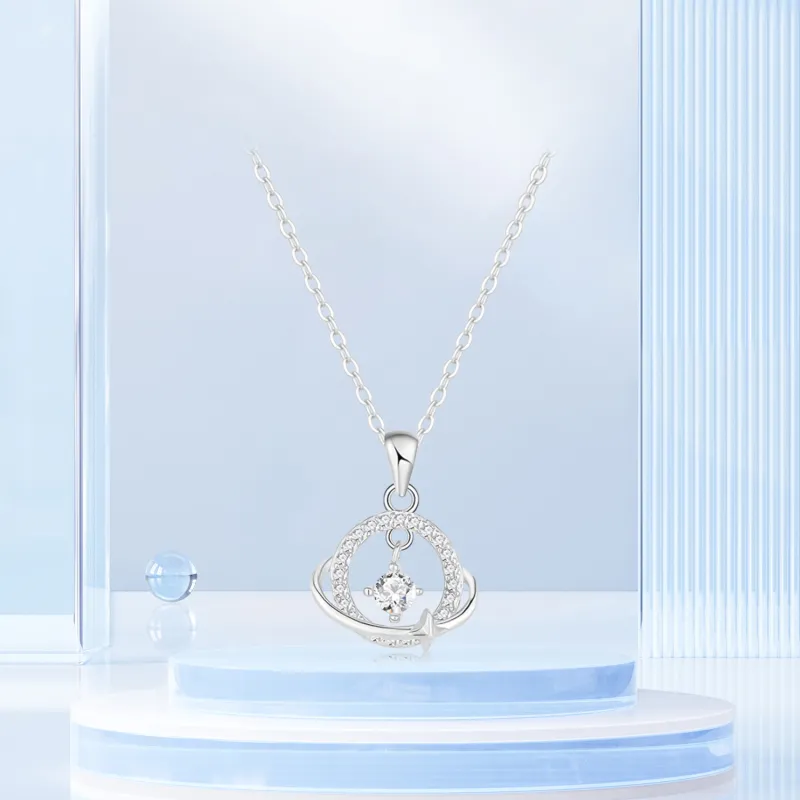 STQ S925 Silver Necklaces Women's Gift Box Set-4