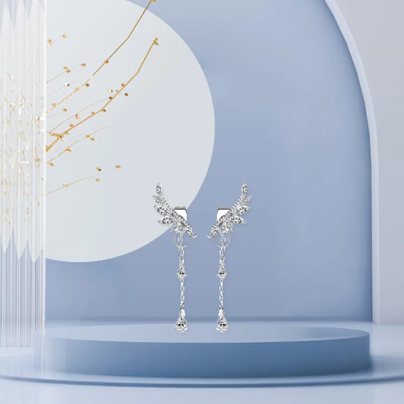 STQ Alloy Stud Earrings Women's-2