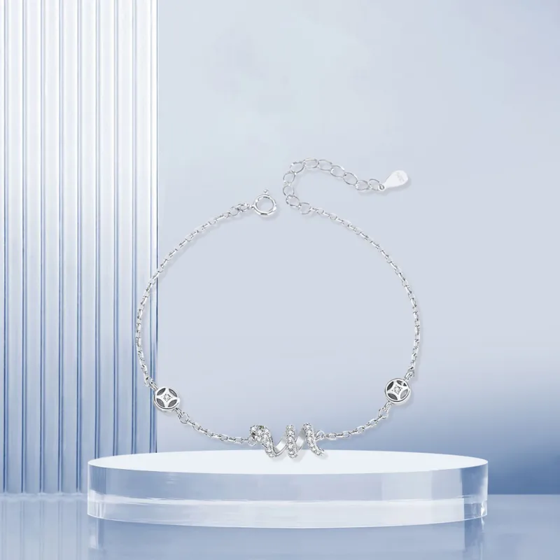 STQ S925 Silver Bracelets Women's-3