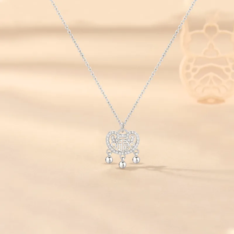 FORCHI Zircon Necklaces Women's Mother's Birthday Gift-2