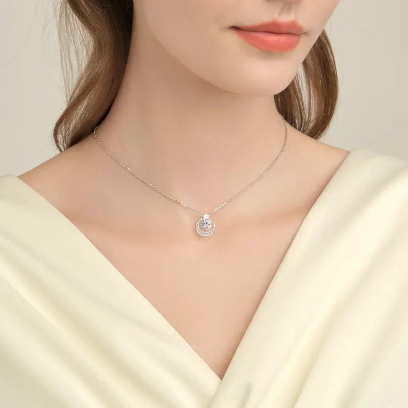 FORCHI Zircon Necklaces Women's Girl's Birthday And Anniversary Gift-1