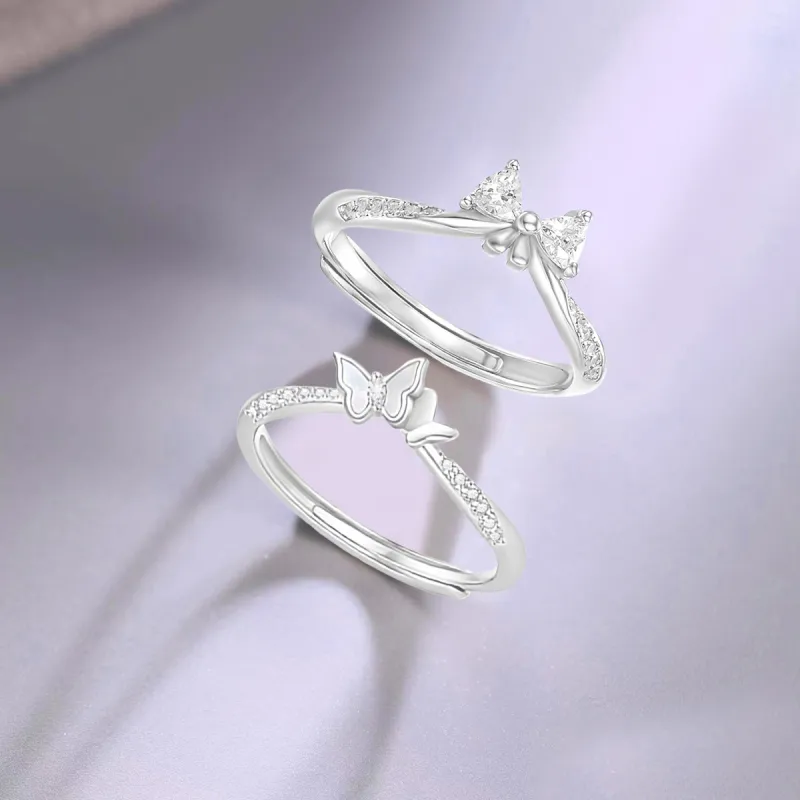 FORCHI Sterling Silver Rings Unisex-2