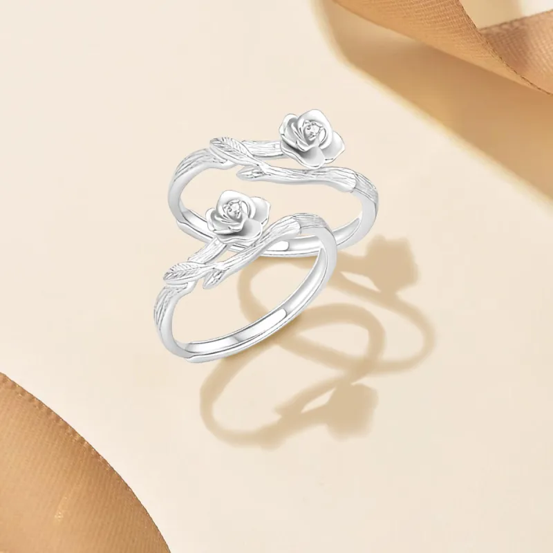 FORCHI Sterling Silver Rings Unisex Birthday Gift Girl-4