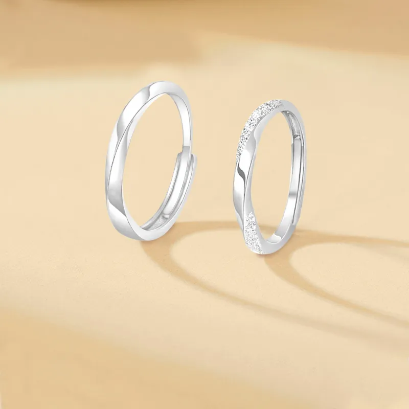 FORCHI Sterling Silver Rings Unisex-4