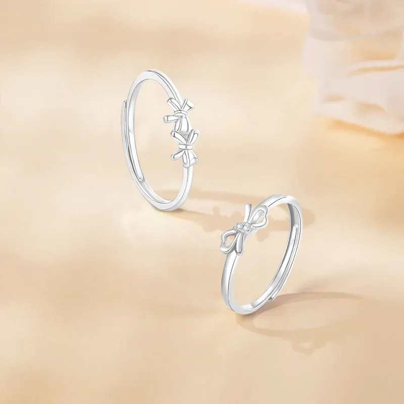 FORCHI Zircon Rings Unisex Anniversary Gift For Girl-2
