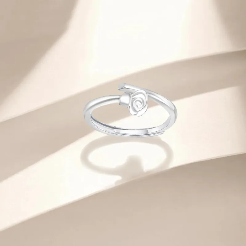 FORCHI Sterling Silver Rings Women's Anniversary Gift For Girl-2